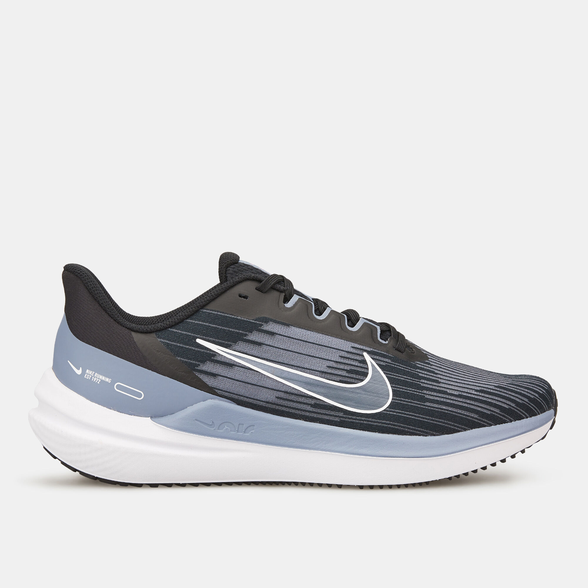 Nike grey textile running shoes online
