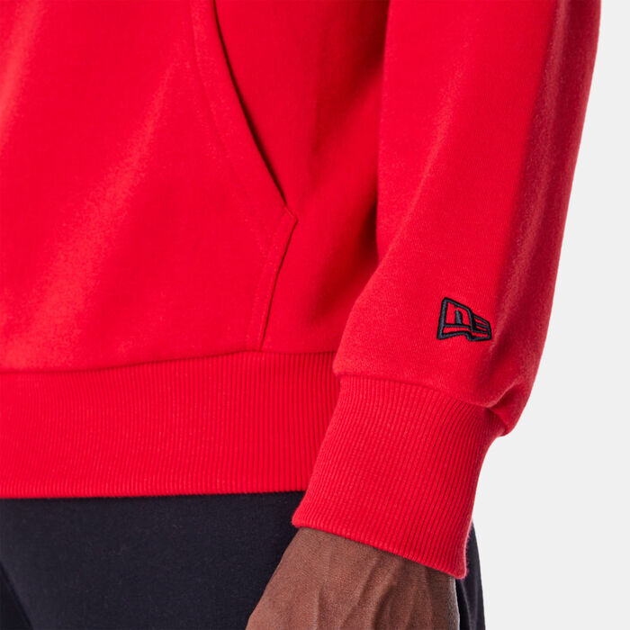 New Era Men's NBA Chicago Bulls Script Hoodie Red New Era Men's NBA Chicago Bulls Script Hoodie Red image number 3