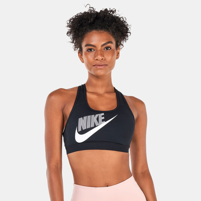 Nike Women's Dri-FIT Non-Padded Sports Bra Black Nike Women's Dri-FIT Non-Padded Sports Bra Black image number 0