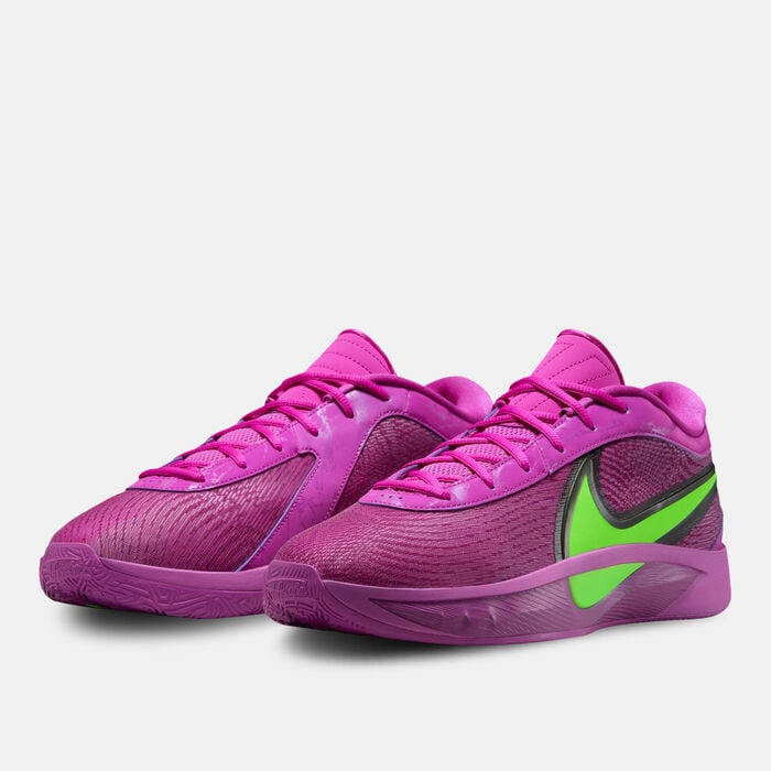 Nike Men's Giannis Freak 6 Basketball Shoes Purple Nike Men's Giannis Freak 6 Basketball Shoes Purple image number 1