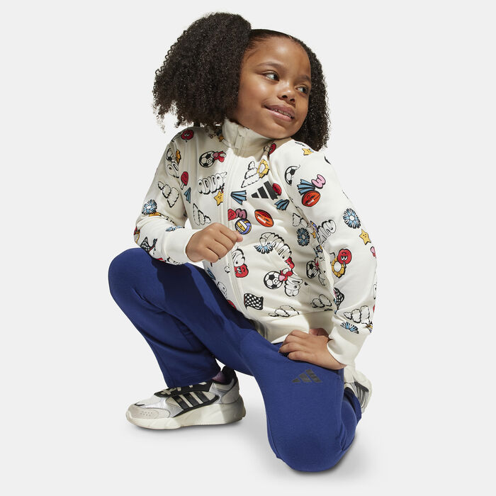 adidas Kids' Seasonal Essentials Tracksuit White adidas Kids' Seasonal Essentials Tracksuit White image number 4