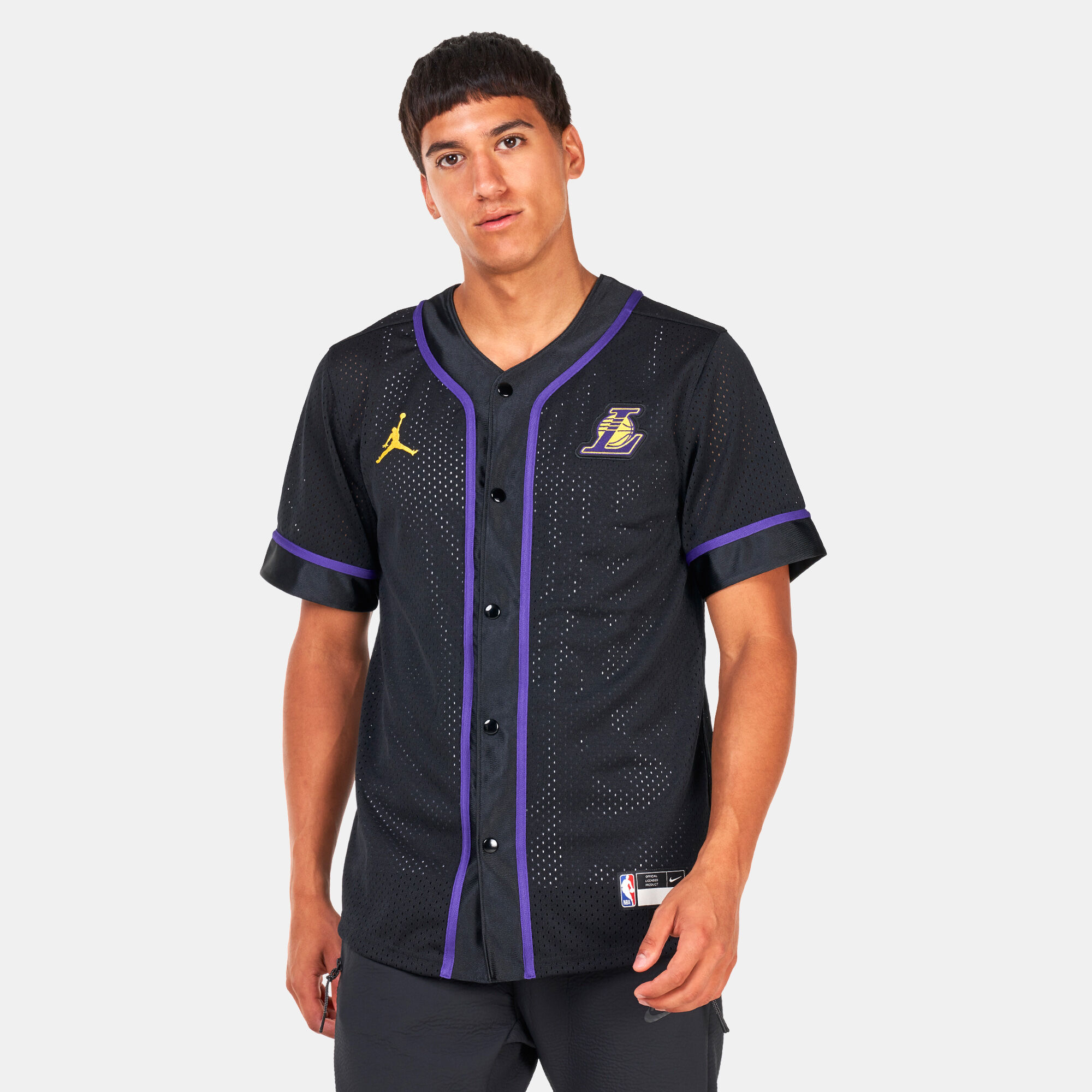 Los angeles lakers baseball jersey clearance