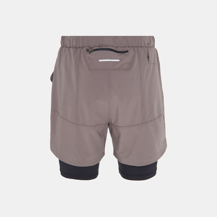 Sun and Sand Sports Men's Training Hybrid Shorts Grey Sun and Sand Sports Men's Training Hybrid Shorts Grey image number 1