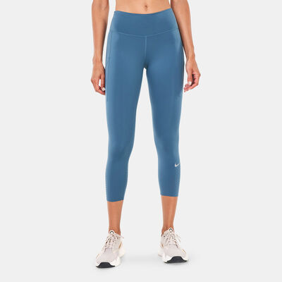 Nike Women's Epic Lux Crop Leggings Blue