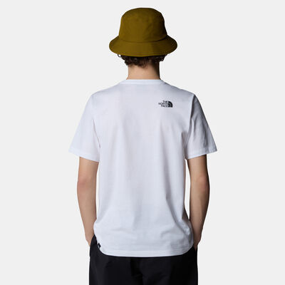 The North Face Men's Simple Dome T-Shirt White The North Face Men's Simple Dome T-Shirt White