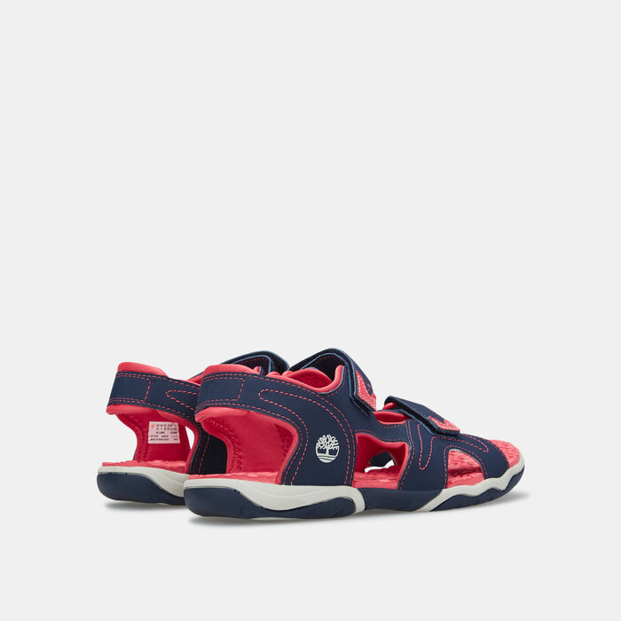 Timberland Kids' Adventure Seeker 2-Strap Sandal (Younger Kids) Blue Timberland Kids' Adventure Seeker 2-Strap Sandal (Younger Kids) Blue image number 2