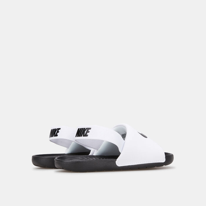 Nike Kids' Kawa Slides (Baby and Toddler) White Nike Kids' Kawa Slides (Baby and Toddler) White image number 2