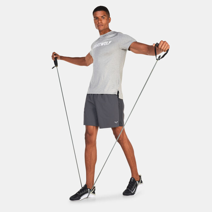 SQUATWOLF Men's Core Aerotech Shorts Grey SQUATWOLF Men's Core Aerotech Shorts Grey image number 2
