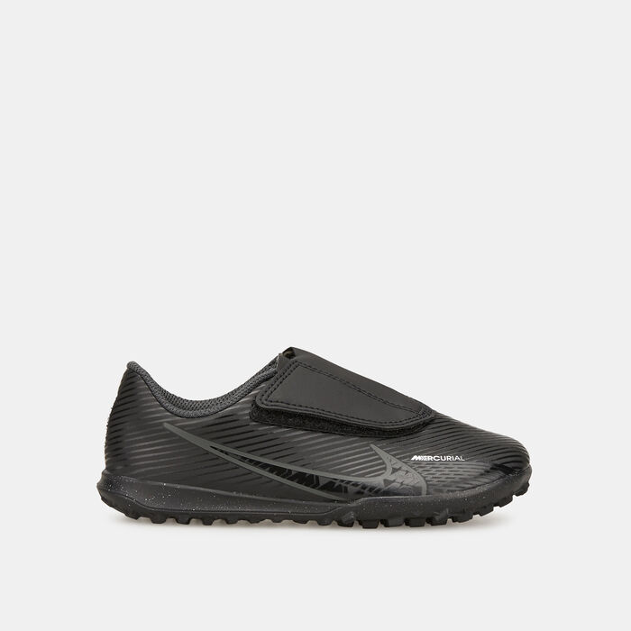 Nike Kids' Mercurial Vapor 15 Club Turf Ground Football Shoe (Younger Kids) Black Nike Kids' Mercurial Vapor 15 Club Turf Ground Football Shoe (Younger Kids) Black image number 0