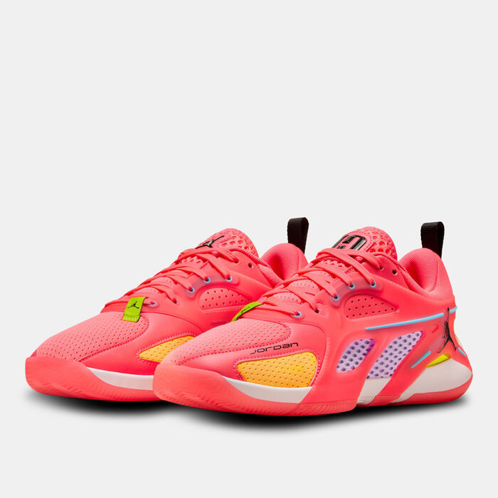 Jordan Women's Heir Series Basketball Shoes Pink Jordan Women's Heir Series Basketball Shoes Pink image number 1