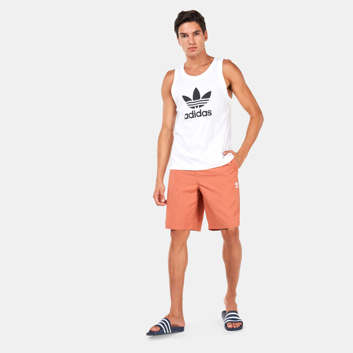 adidas Originals Men's Adicolor 3-Stripes Board Shorts Orange image number 2