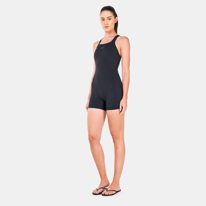 Speedo Women's Eco Endurance+ One-Piece Swimsuit Black image number 0