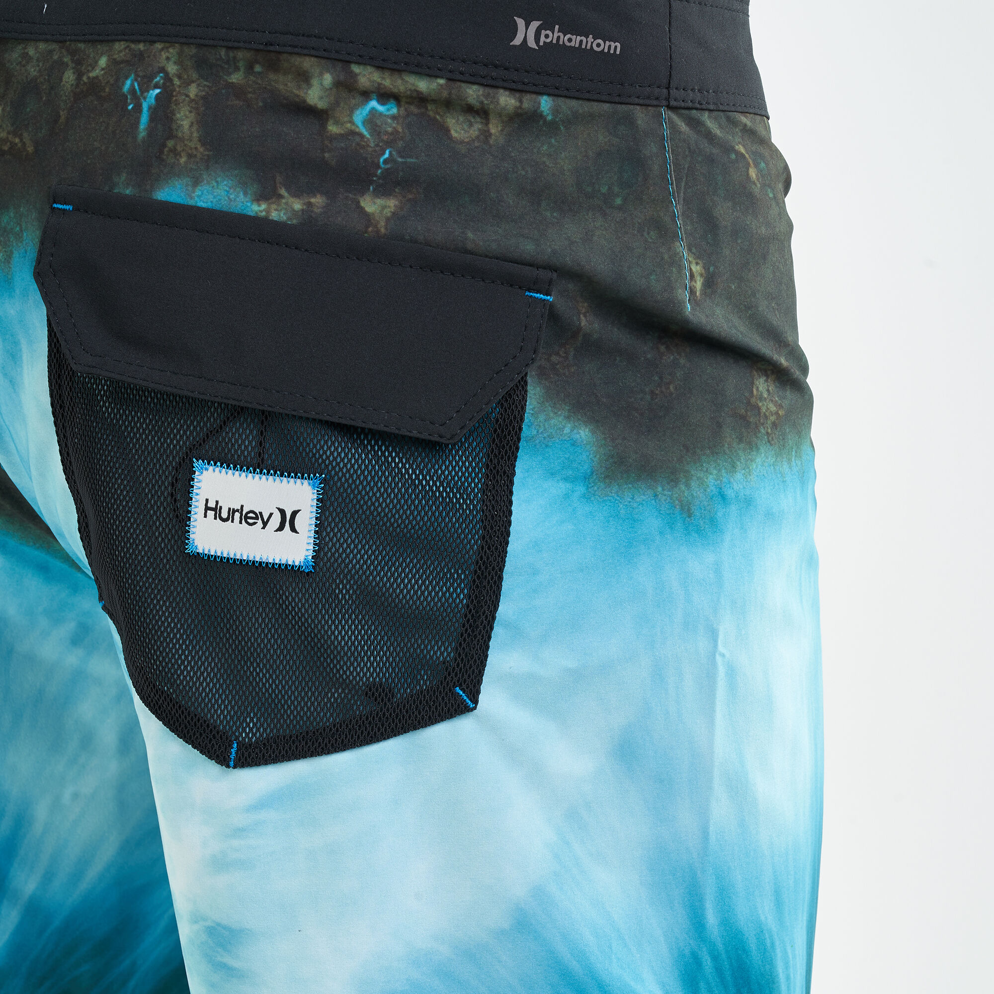 Buy Hurley Men s Clark Little Phantom 18In Board Shorts Blue in