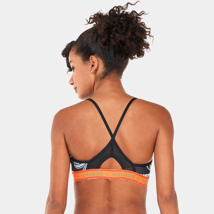 adidas Women's FARM Rio Light-Support Sports Bra (Plus Size) Black adidas Women's FARM Rio Light-Support Sports Bra (Plus Size) Black image number 1