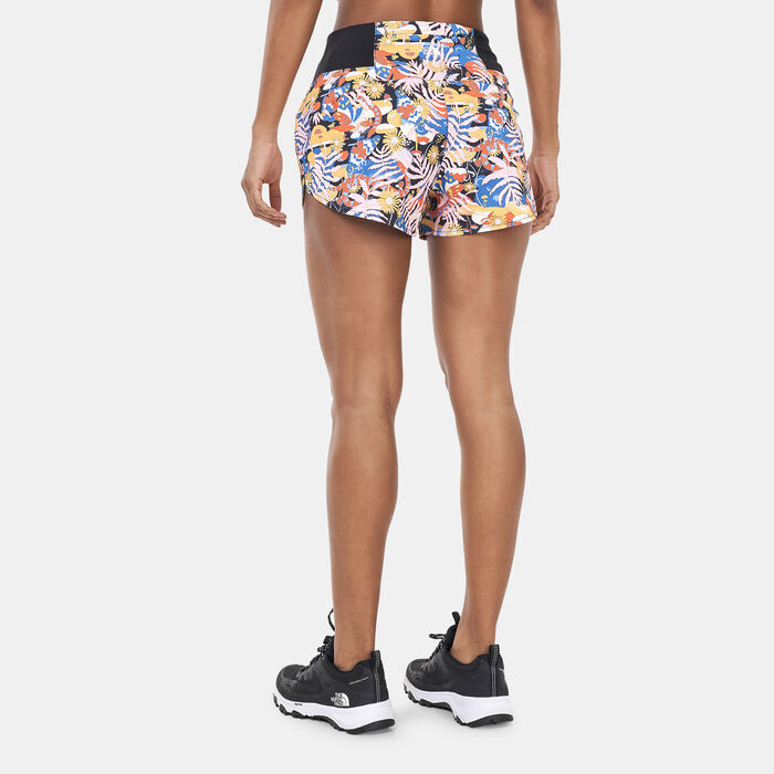 The North Face Women’s Printed Arque 3-inch Shorts Multi-Color image number 1