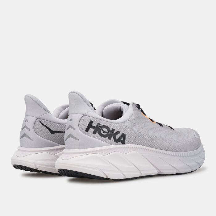 HOKA Men's Arahi 6 Stability Running Shoe Grey image number 3