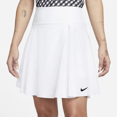 Nike Women's Dri-FIT Advantage Long Golf Skirt White