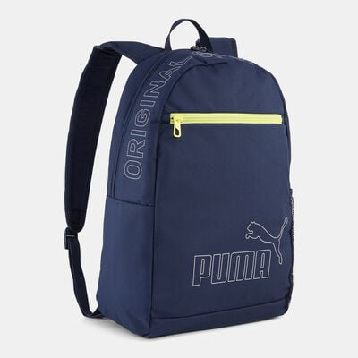 PUMA Kids' Phase Backpack Blue PUMA Kids' Phase Backpack Blue