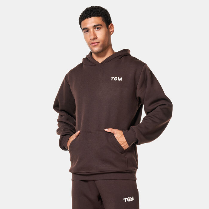 The Giving Movement Men's Lounge Pocket Hoodie Brown image number 0
