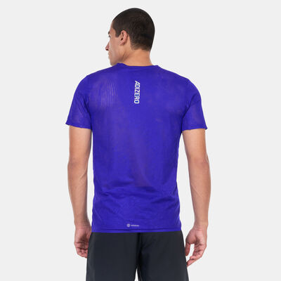 adidas Men's Adizero T-Shirt Blue adidas Men's Adizero T-Shirt Blue