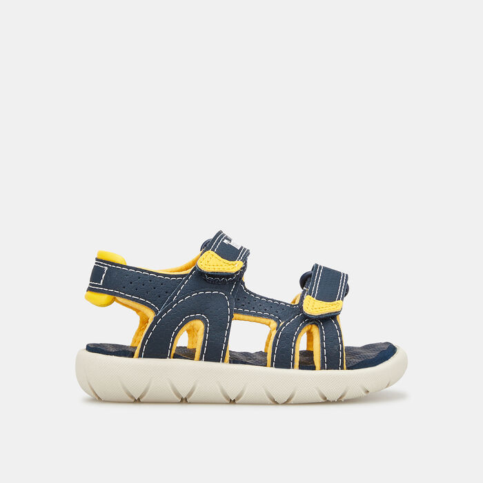 Timberland Kids' Perkins Row 2-Strap Sandals Blue image number 0
