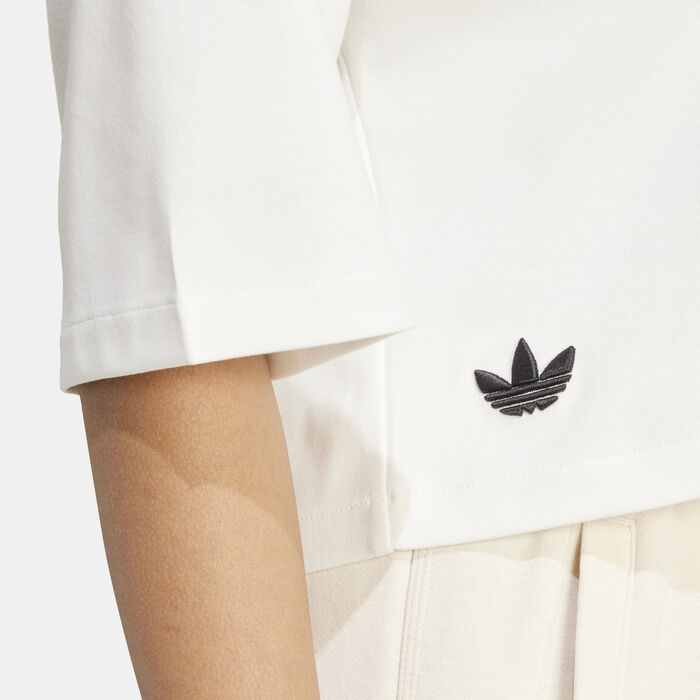 adidas Originals Women's Neuclassics T-Shirt Black adidas Originals Women's Neuclassics T-Shirt Black image number 4
