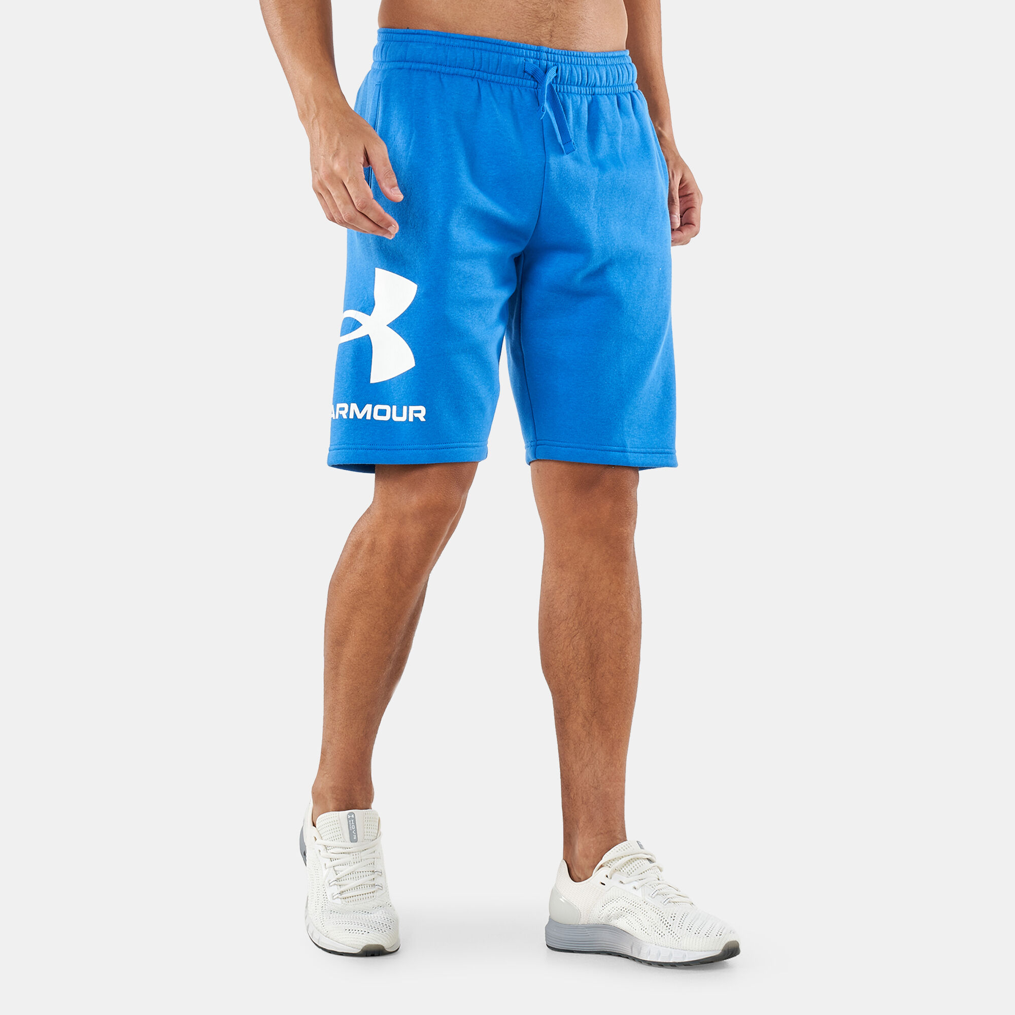 Under armour men's ua outlet rival fleece logo shorts