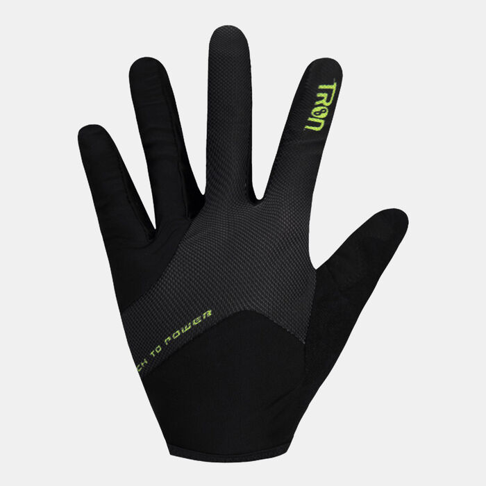 TRON Unique Long Finger Gloves (Medium) Black image number 0