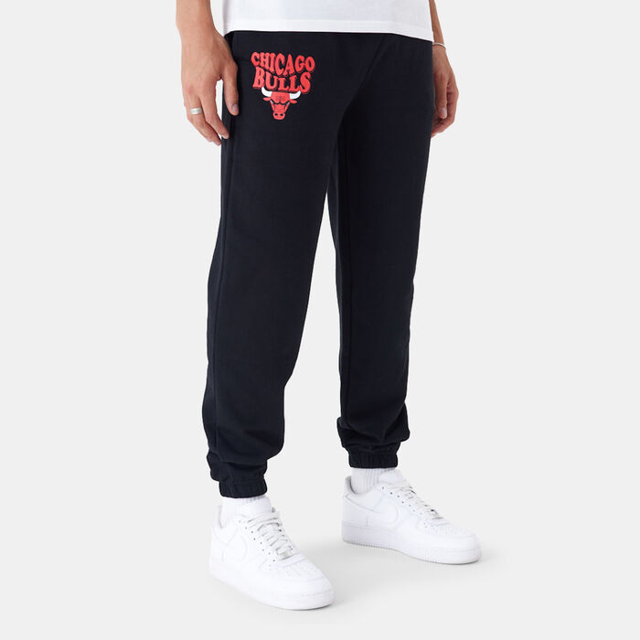 New Era Men's NBA Chicago Bulls Script Joggers Black New Era Men's NBA Chicago Bulls Script Joggers Black image number 0