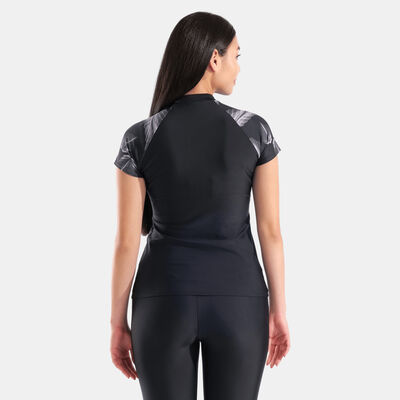 Arena Women's Modesty Swimming Rashguard Black Arena Women's Modesty Swimming Rashguard Black