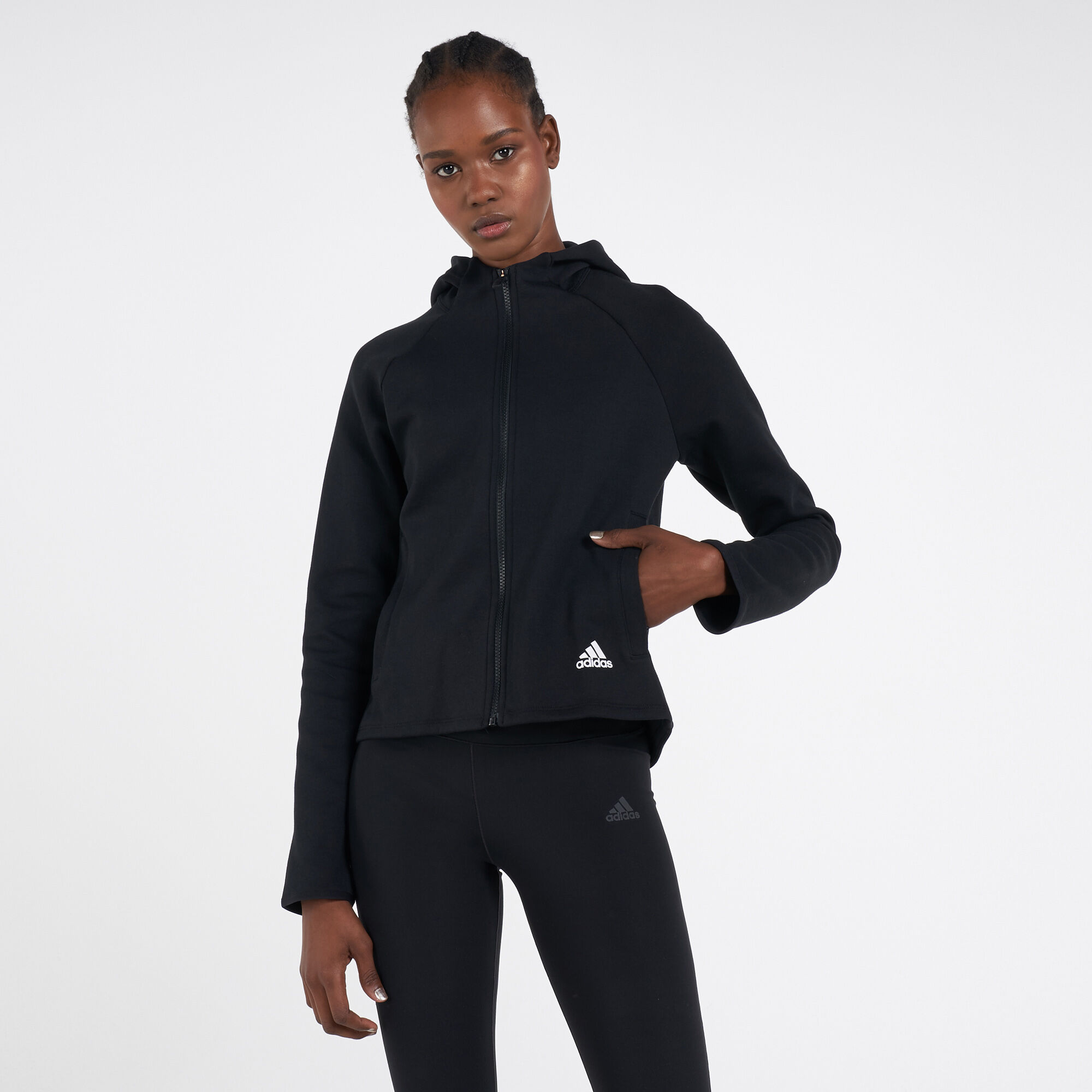 Buy adidas Women s Training TKO Jacket Black in KSA SSS