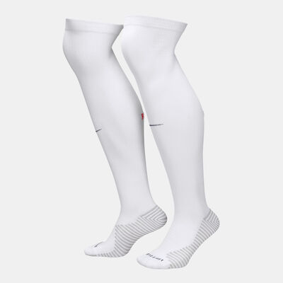 Nike Men's Paris Saint-Germain Strike Goalkeeper Football Over-The-Calf Socks White