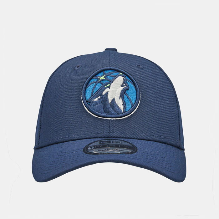 New Era Men's Minnesota Timberwolves The League 9FORTY Basketball Cap Blue image number 0