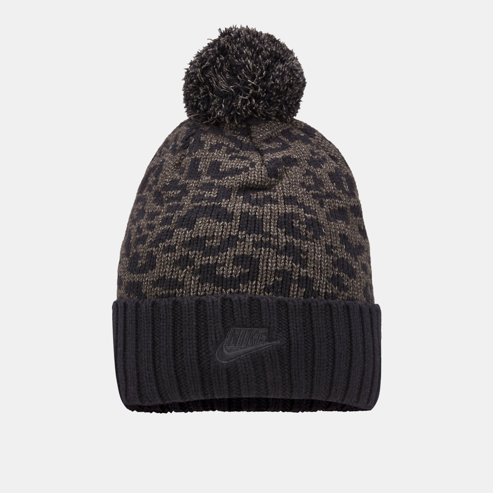 nike sportswear cuffed futura pom beanie hat