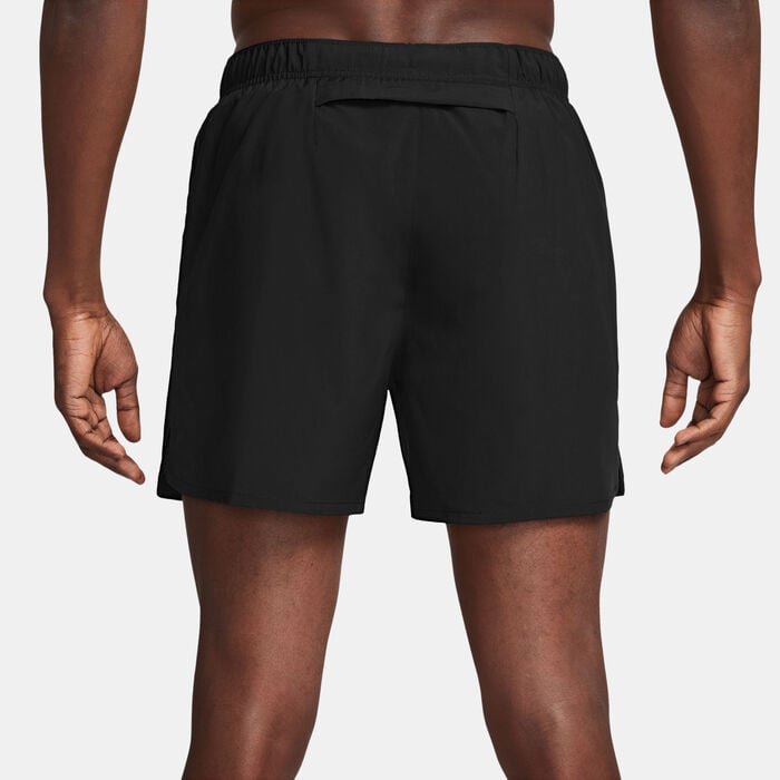 Nike Men's Challenger Swoosh Dri-FIT Running Shorts Black Nike Men's Challenger Swoosh Dri-FIT Running Shorts Black image number 1