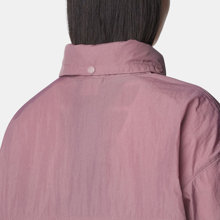 Columbia Women's Paracutie™ Windbreaker Jacket Purple Columbia Women's Paracutie™ Windbreaker Jacket Purple image number 3