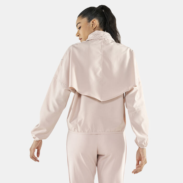 Nike Women's Dri-FIT Run Division Reflective Jacket Pink Nike Women's Dri-FIT Run Division Reflective Jacket Pink image number 1