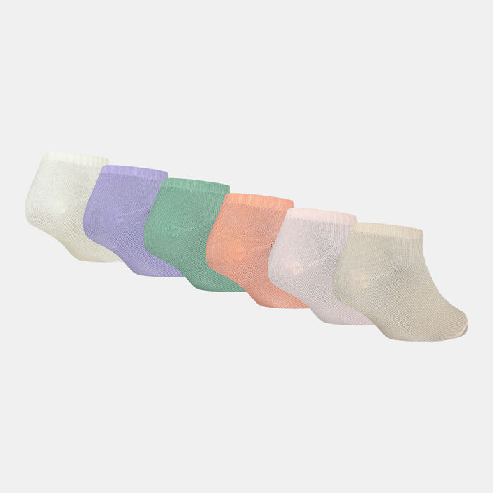 Nike Kids' Swoosh No-Show Socks (6 Pack) Multi-Color image number 1