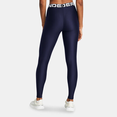 Under Armour Women's HeatGear Training Leggings Blue Under Armour Women's HeatGear Training Leggings Blue
