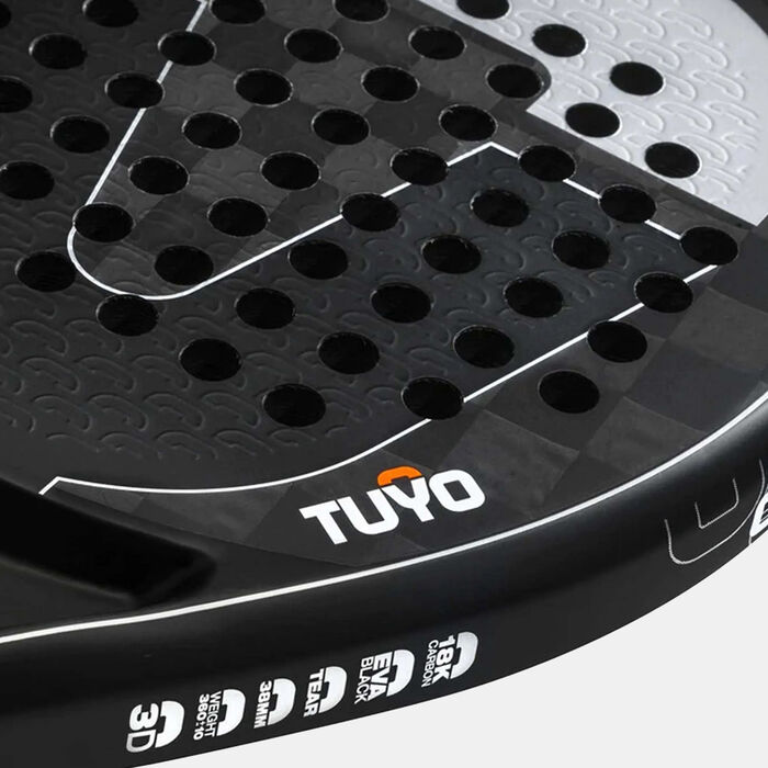 TUYO Silver Stealth Padel Racket Silver TUYO Silver Stealth Padel Racket Silver image number 3