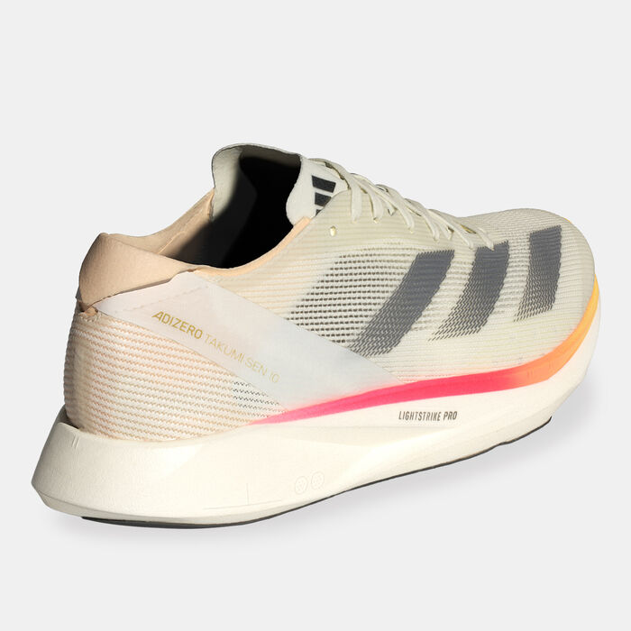 adidas Women's Adizero Takumi Sen Running Shoes Beige adidas Women's Adizero Takumi Sen Running Shoes Beige image number 2