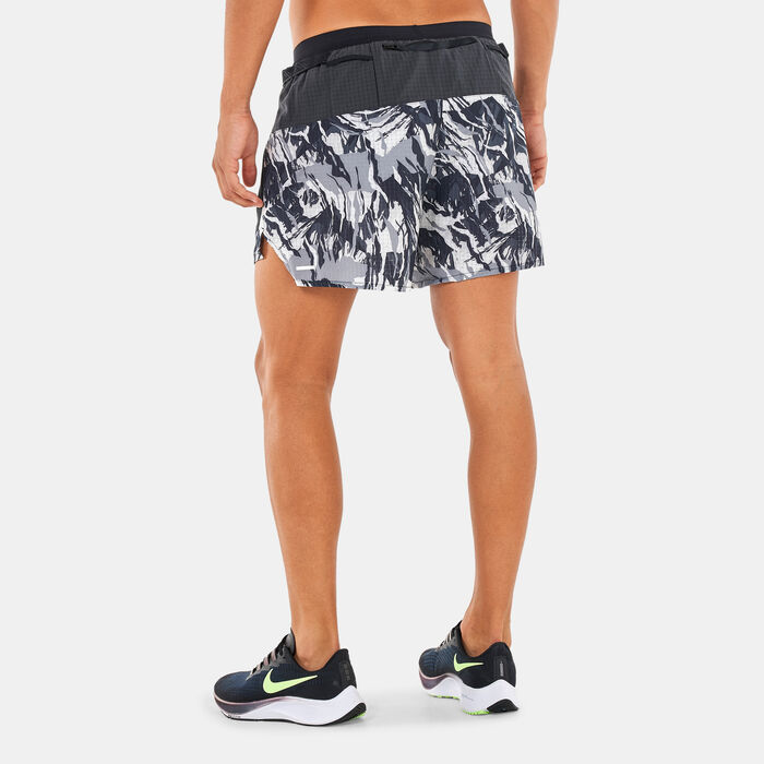 Nike Men's Dri-FIT Trail Flex Stride 5-inch Shorts White Nike Men's Dri-FIT Trail Flex Stride 5-inch Shorts White image number 1