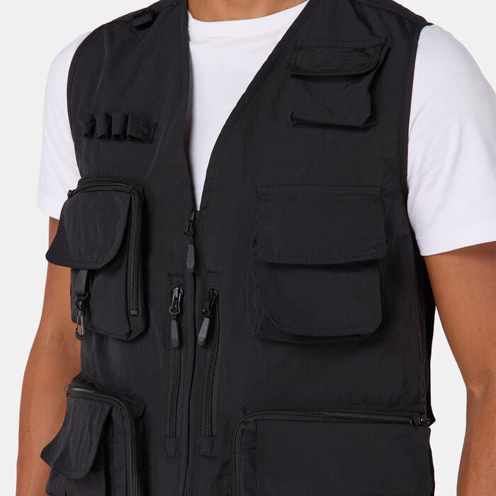 Sun and Sand Sports Men's Utility Vest Black image number 3