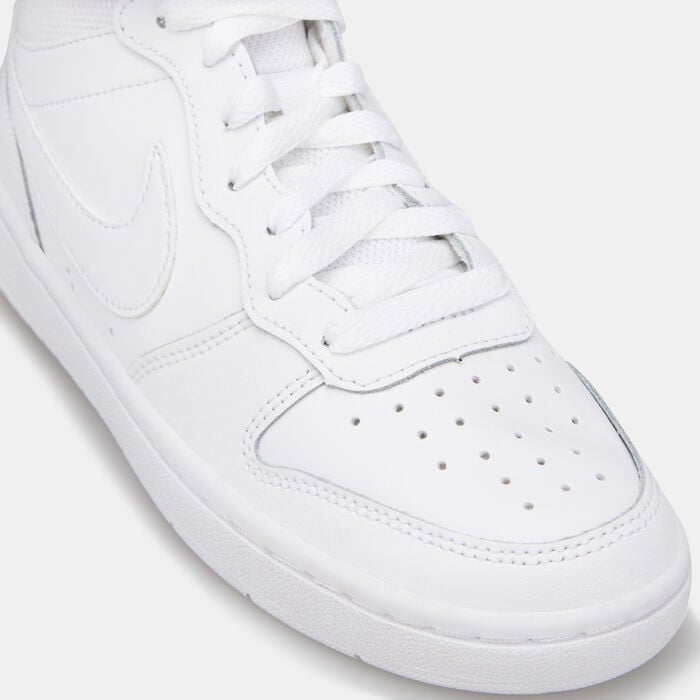 Nike Kids' Court Borough Mid 2 Shoes White Nike Kids' Court Borough Mid 2 Shoes White image number 4
