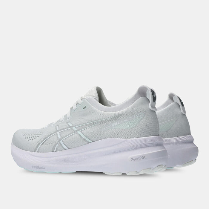 ASICS Women's GEL-KAYANO 31 Running Shoes White ASICS Women's GEL-KAYANO 31 Running Shoes White image number 2