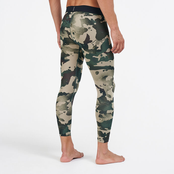 Nike Men's Pro Camo Tights Multi-Color Nike Men's Pro Camo Tights Multi-Color image number 1