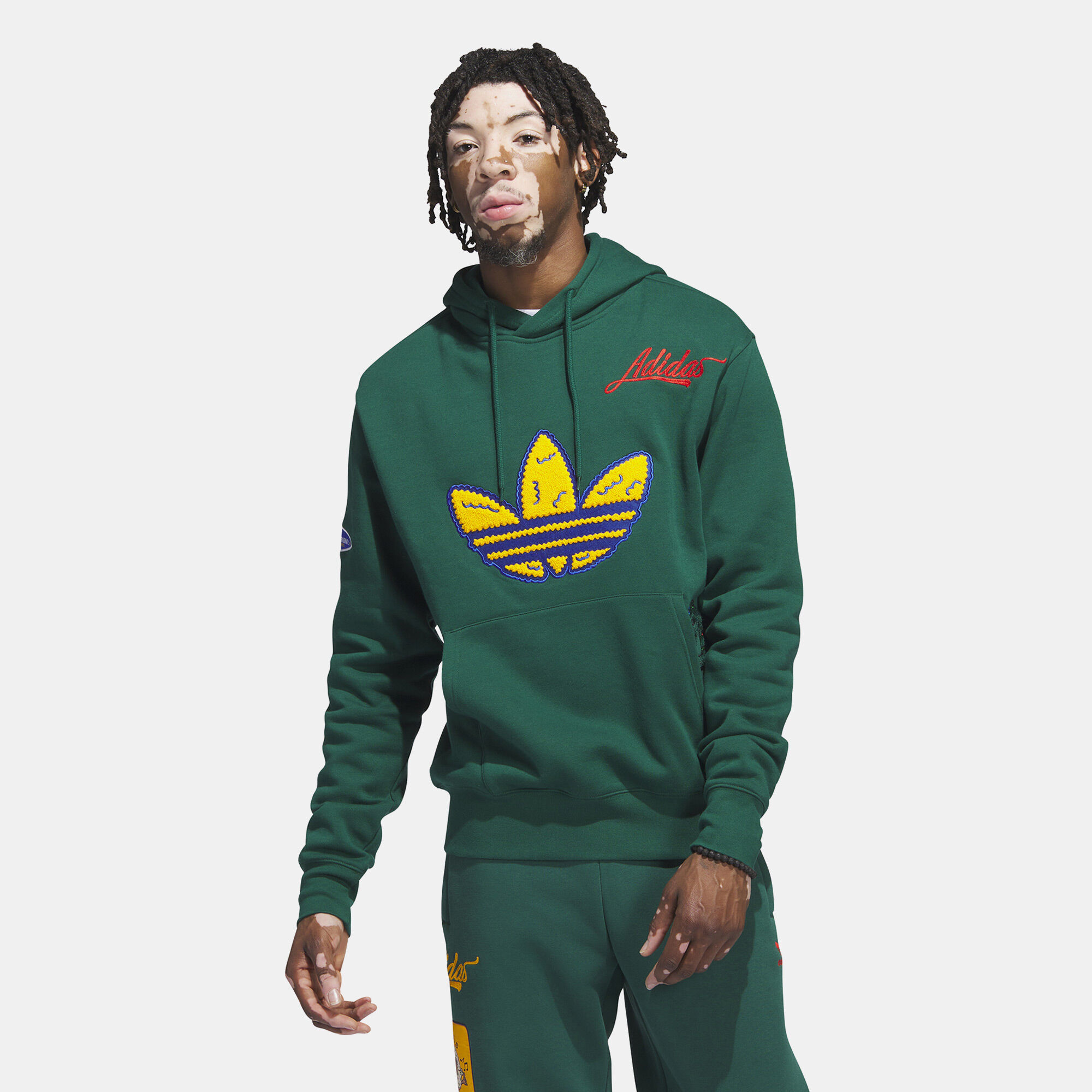 Adidas originals collegiate overhead hoodie hot sale