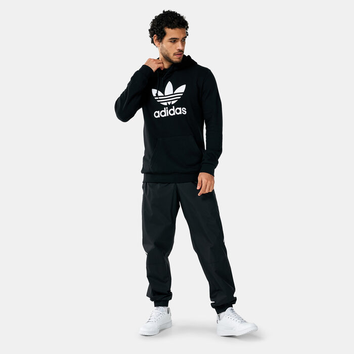 adidas Originals Men's Adicolor Classics Trefoil Hoodie Black adidas Originals Men's Adicolor Classics Trefoil Hoodie Black image number 2
