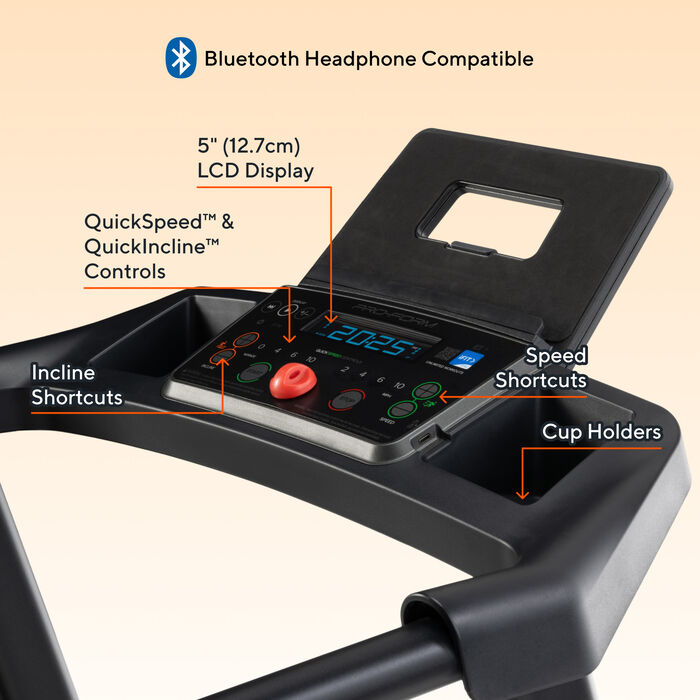 ProForm Sport Treadmill Black ProForm Sport Treadmill Black image number 2