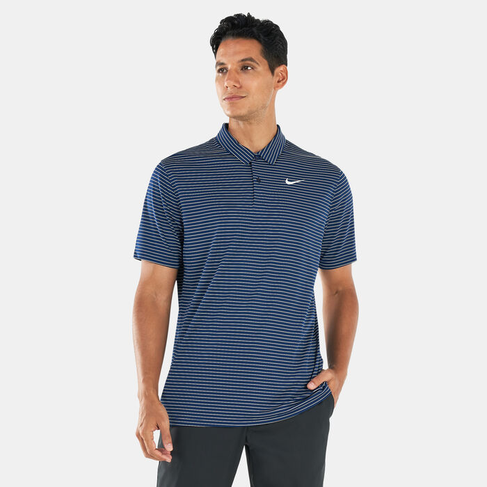 Men's Dri-FIT Striped Golf Polo Shirt Men's Dri-FIT Striped Golf Polo Shirt image number 0